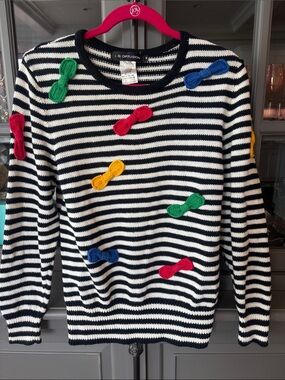 Vintage IB Diffusion Bow Sweater